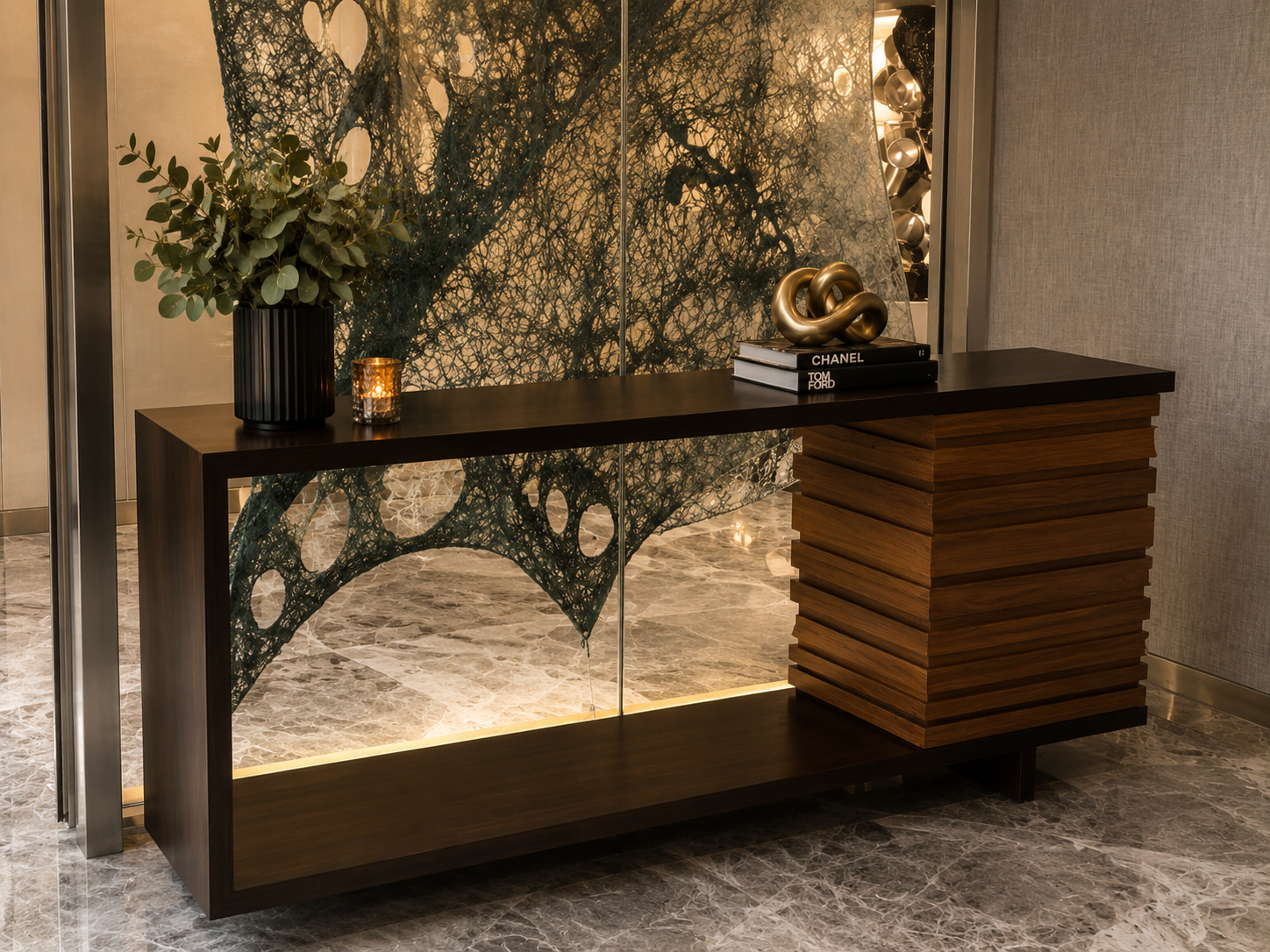 Corporate Foyer Console Table