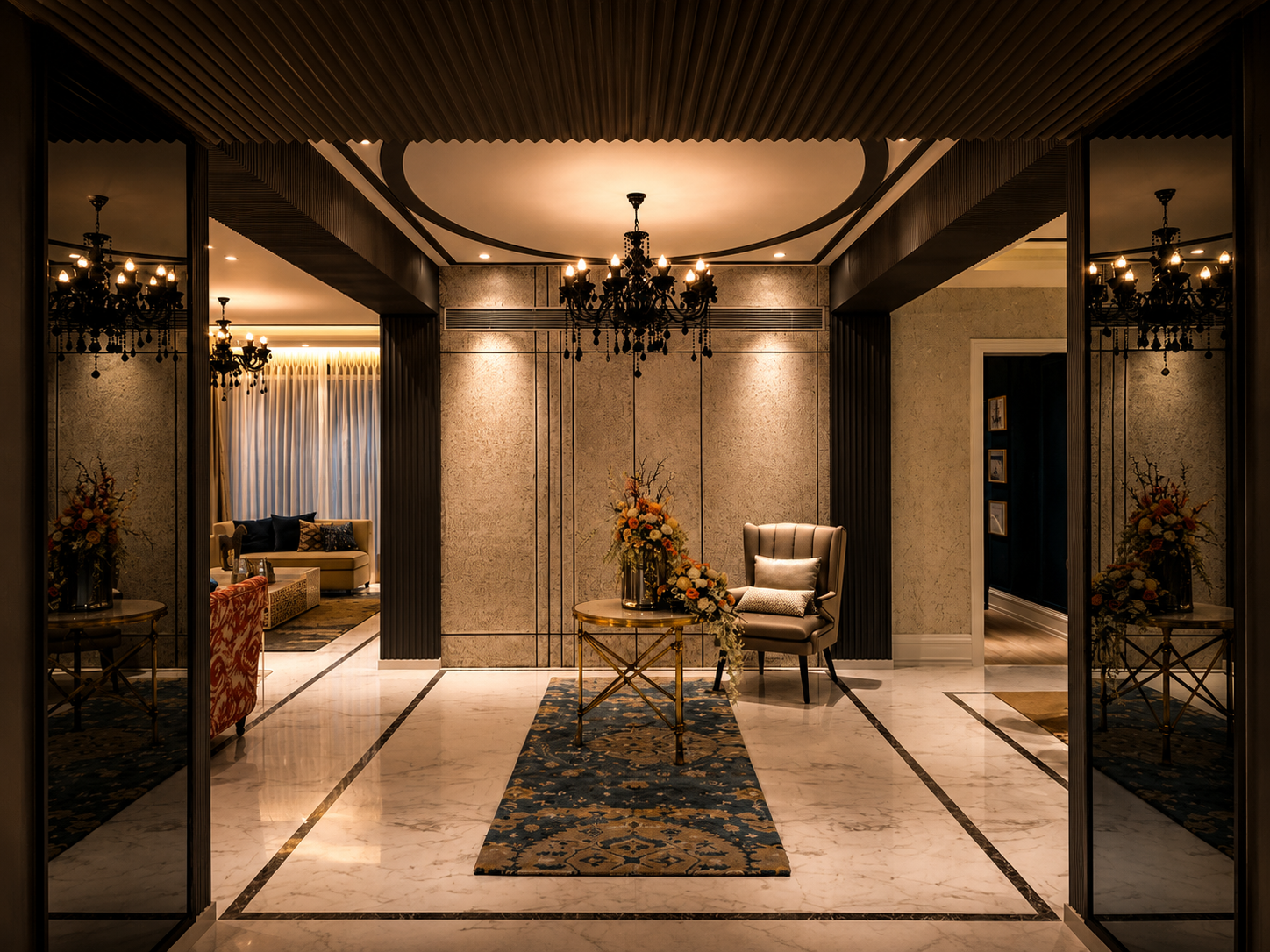 Luxury Residential Foyer and Lobby