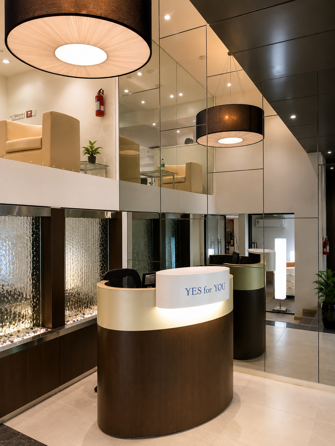 Corporate Mezzanine Reception Desk