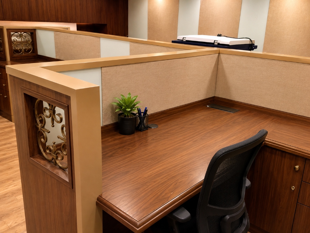 Premium Wood Office Cubicles